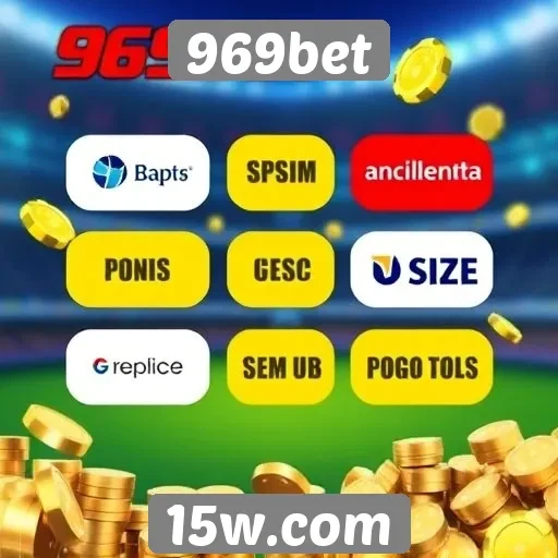 Opções de pagamento disponíveis no 969bet